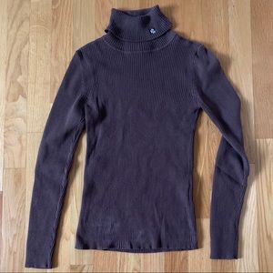 Chocolate LRL Turtleneck